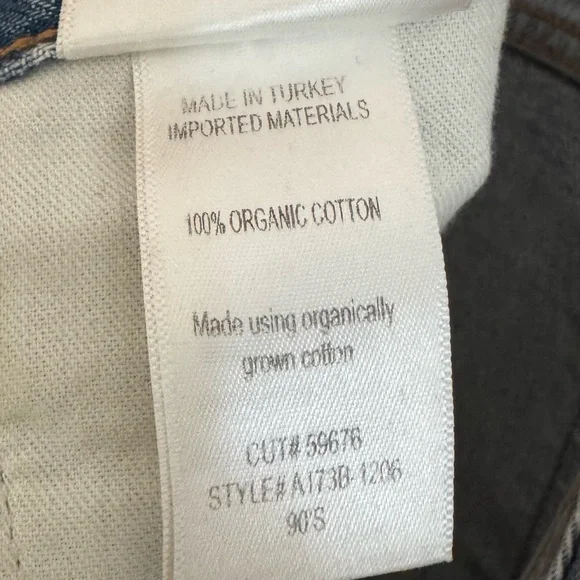 AGOLDE 90’s Distressed Blue Jeans Size 26 - Picture 10 of 11